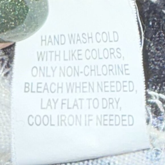 Nollie Black Ivory Cream White Long Sleeve Button Down Graphic Aztec Sweater S - Picture 5 of 7